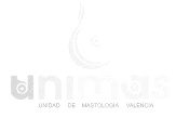 Logo de UnimasValencia blanco